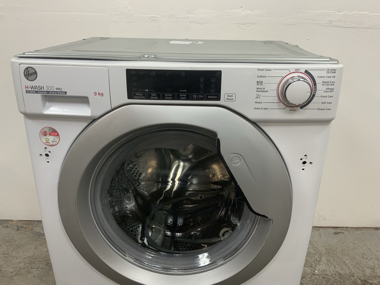 New Graded Hoover HBWOS 69TAMSE 9KG Integrated Washing Machine  RRP £569 K20