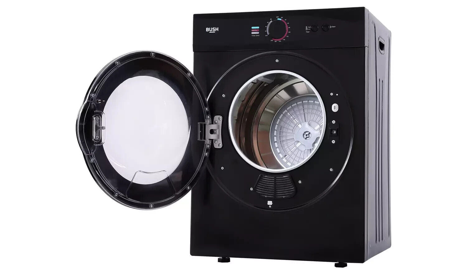 NEW GRADED BLACK BUSH TD3CNBB 3KG MINI VENTED DRYER FREE UK DELIVERY