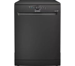 New Graded Black Indesit D2FHK26BUK  Full Size Dishwasher RRP£299 F43