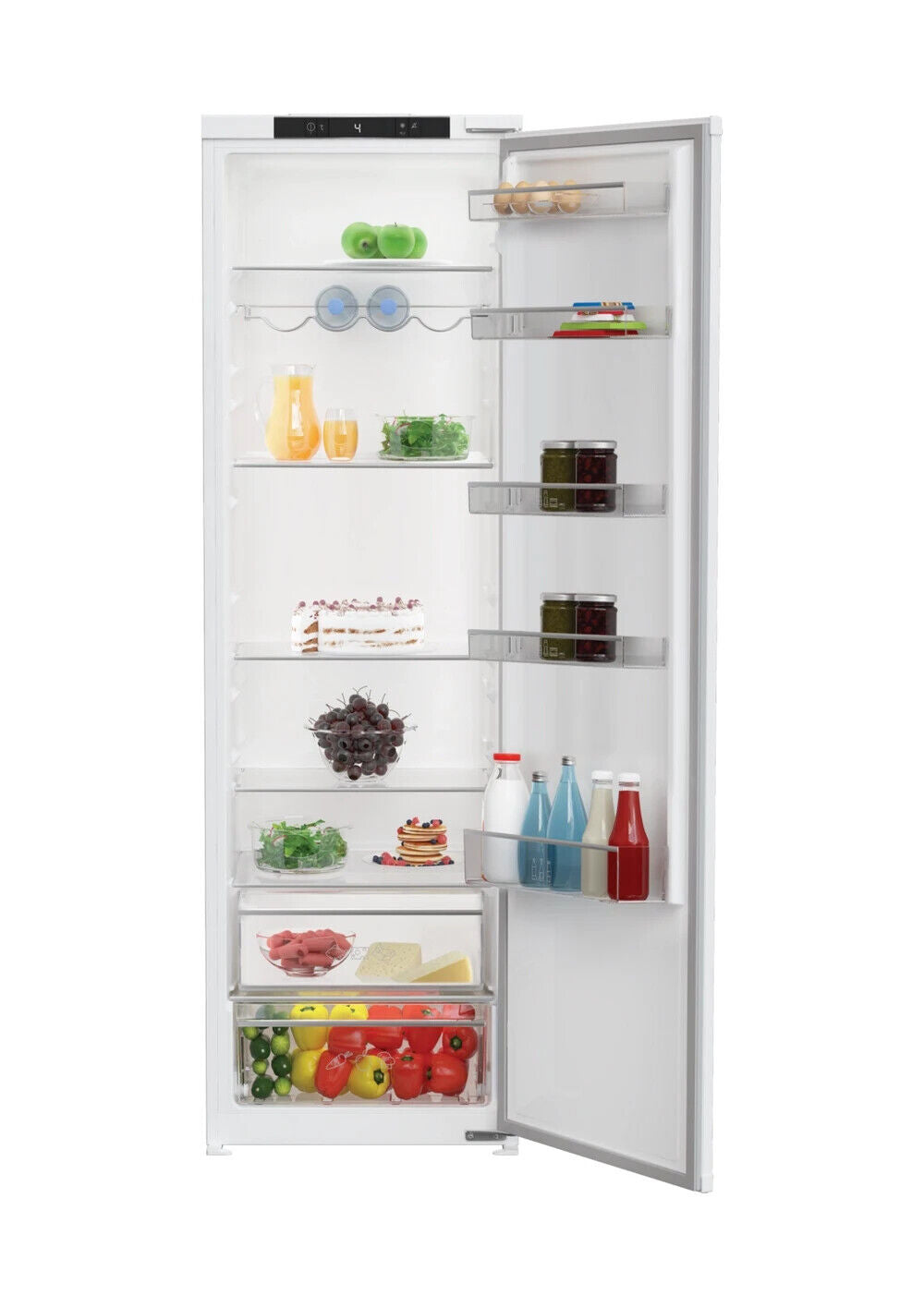 New Graded Beko Blomberg SST3455I   Integrated Tall Larder Fridge RRP£579 D2