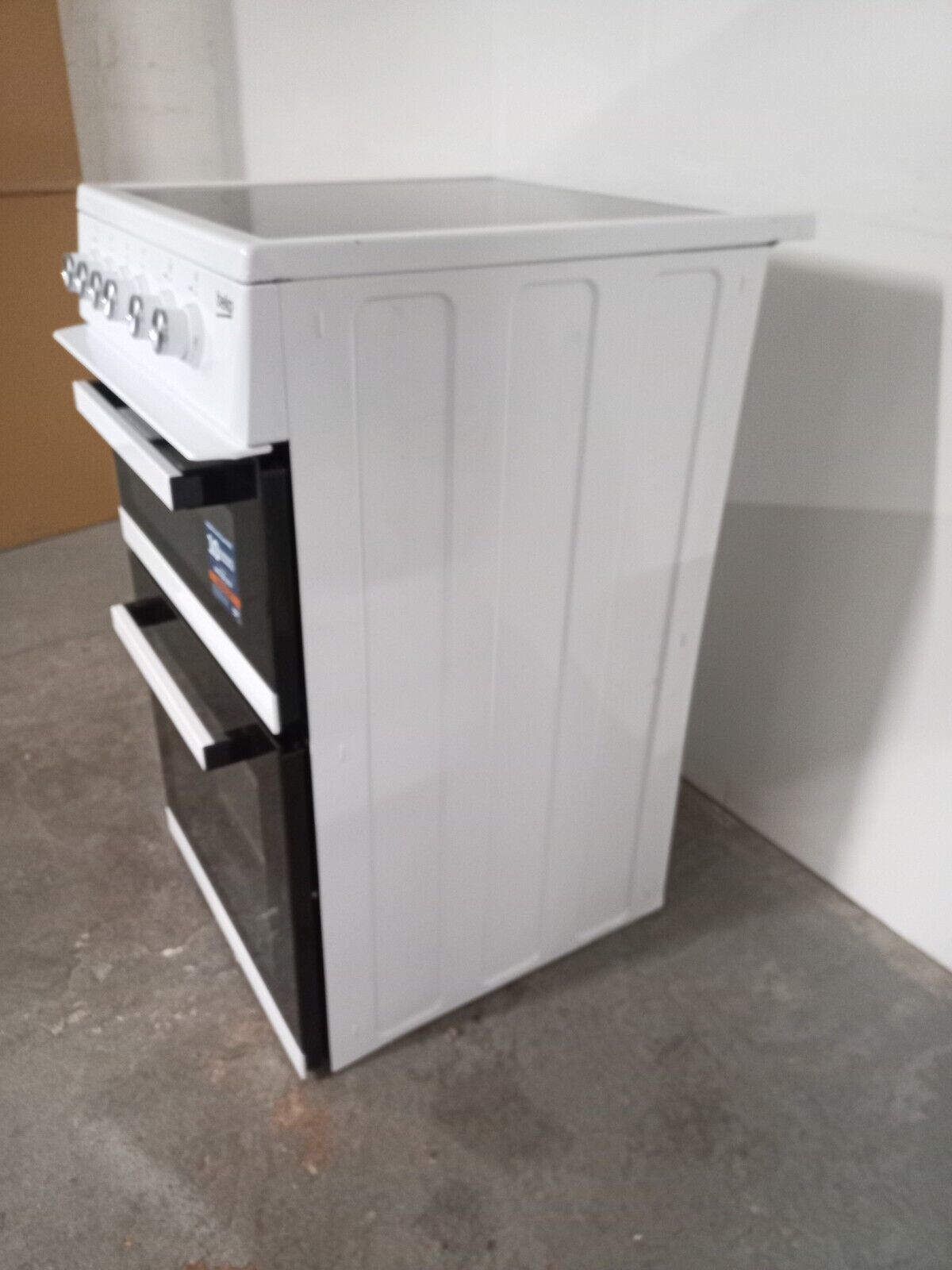 New Graded Beko KDVC563AW  50 cm Electric Ceramic Cooker - RRP£399 L5