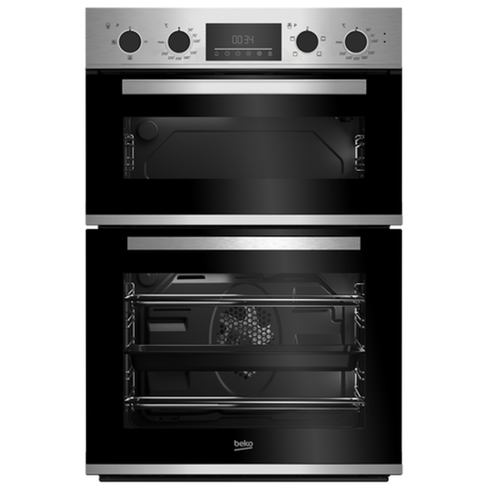 New Graded  Beko CDFY22309X Built-in Double Electric Oven-RRP£400 W6
