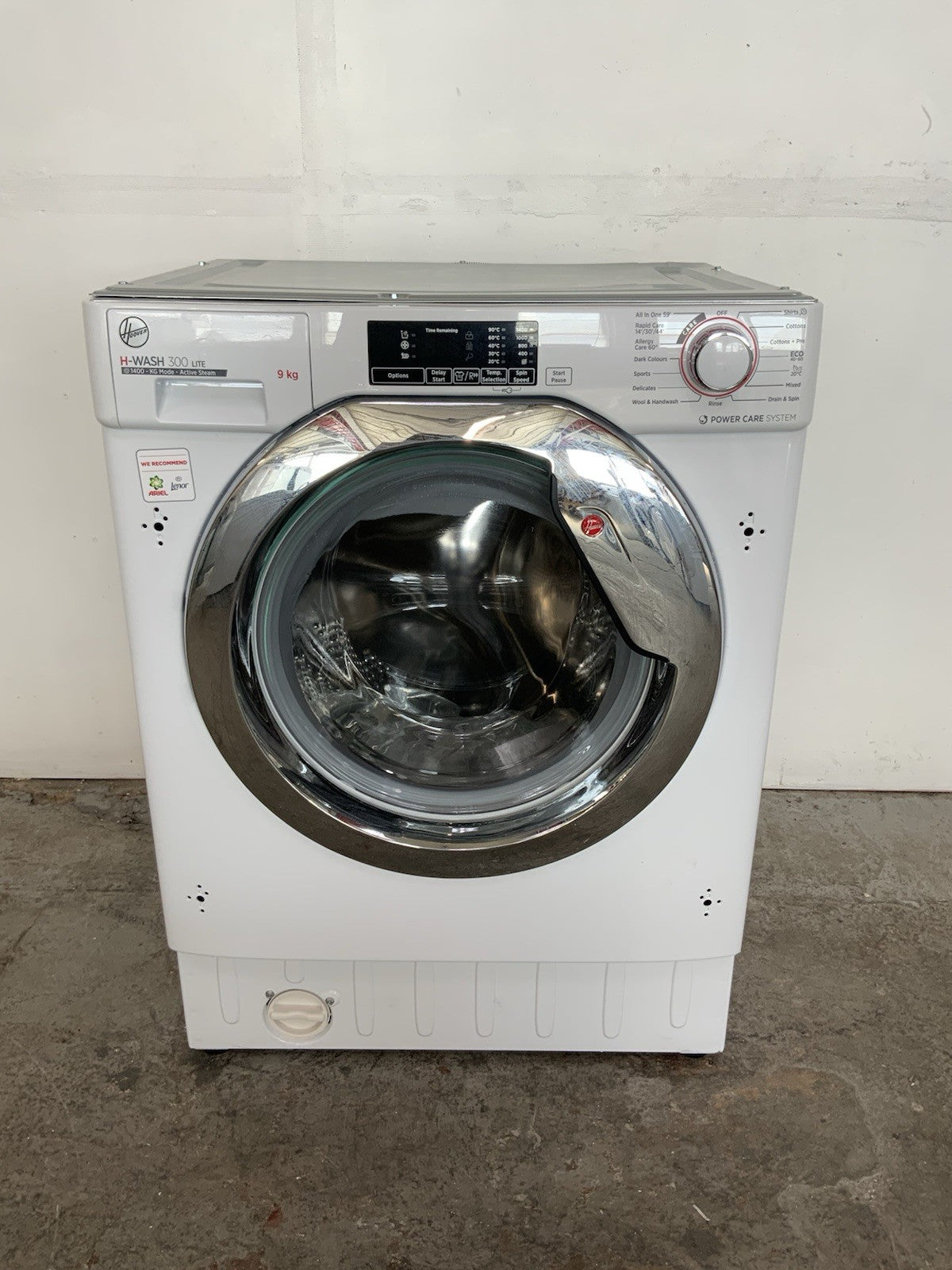 New Graded Hoover HBWS 49D1ACE 9KG Integrated Washing Machine  RRP £539 K13