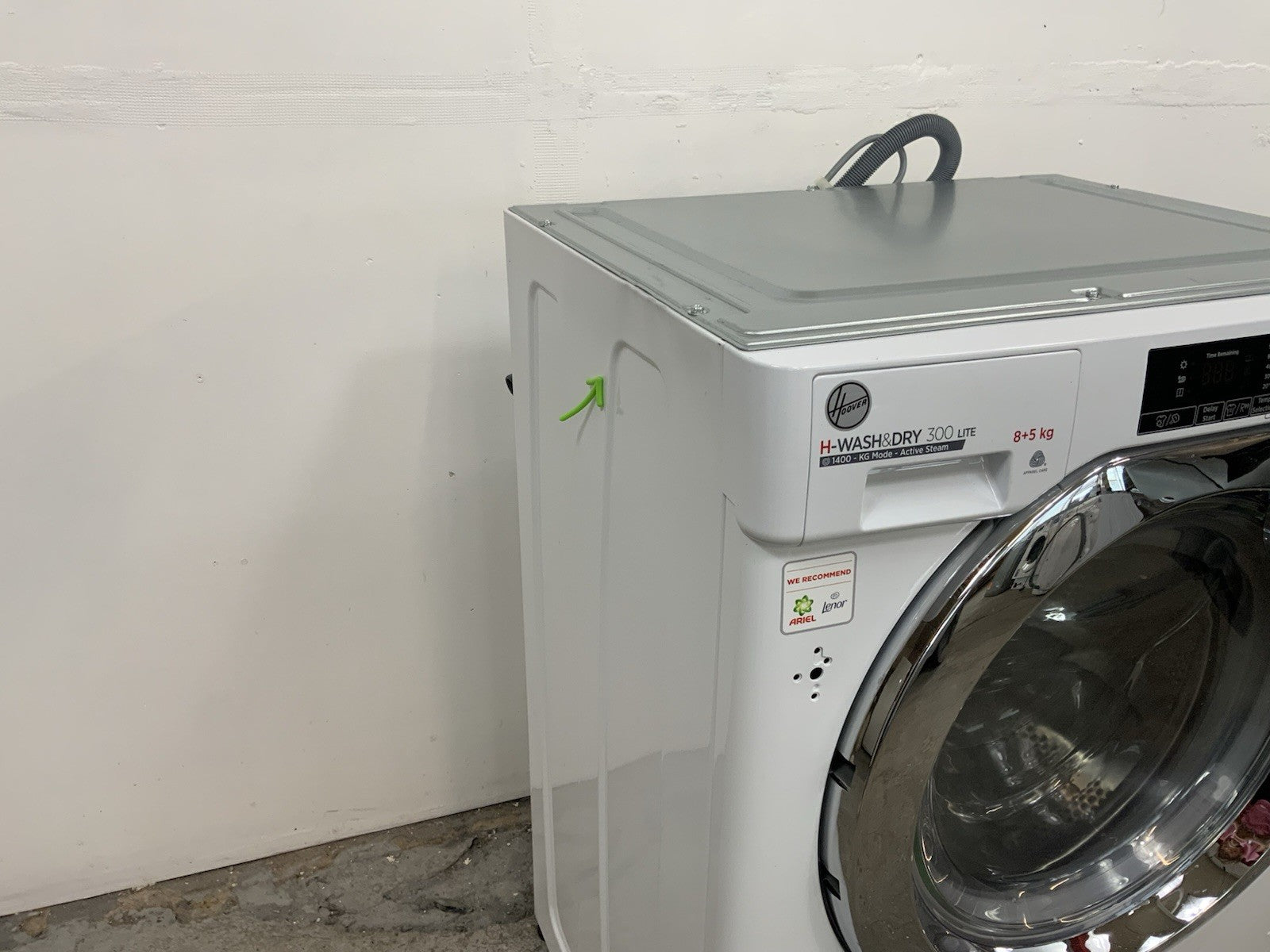 New Graded Hoover HBDOS695TAMC 8kg Wash 5kg Dry Integrated Washer Dryer K12