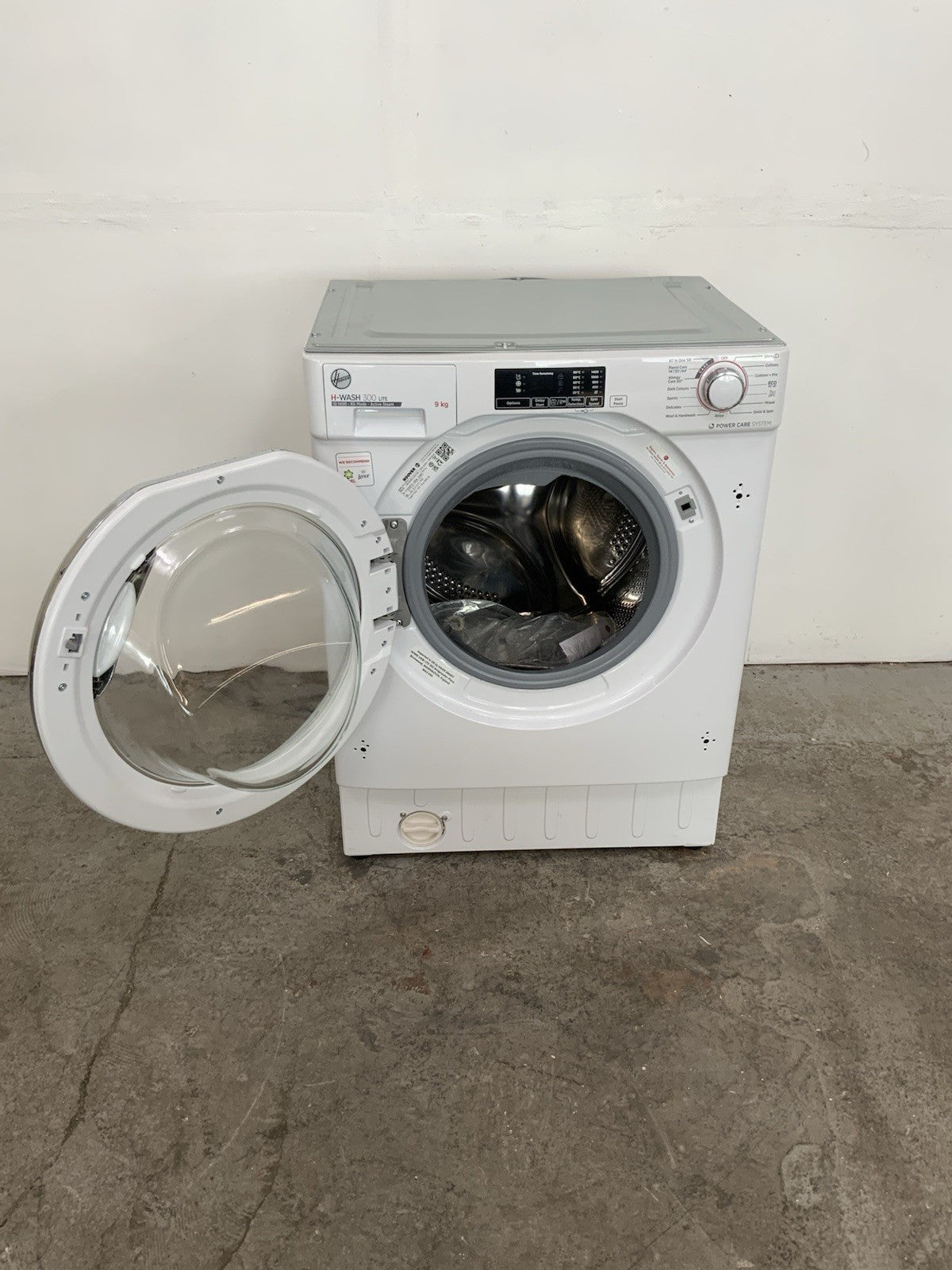 New Graded Hoover HBWS 49D1ACE 9KG Integrated Washing Machine  RRP £539 K13