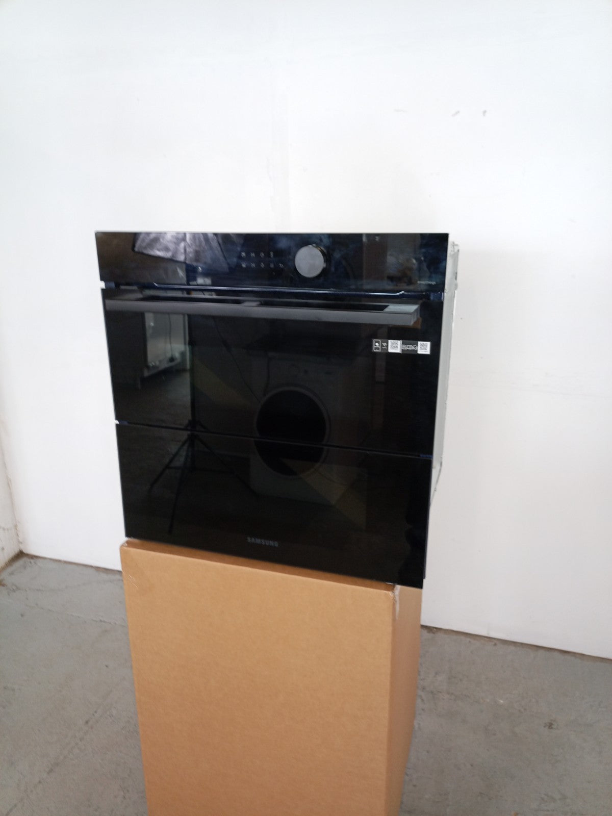 New Graded Black Samsung NV7B5750TAK  Dual Cook Single Oven RRP£869 Y12