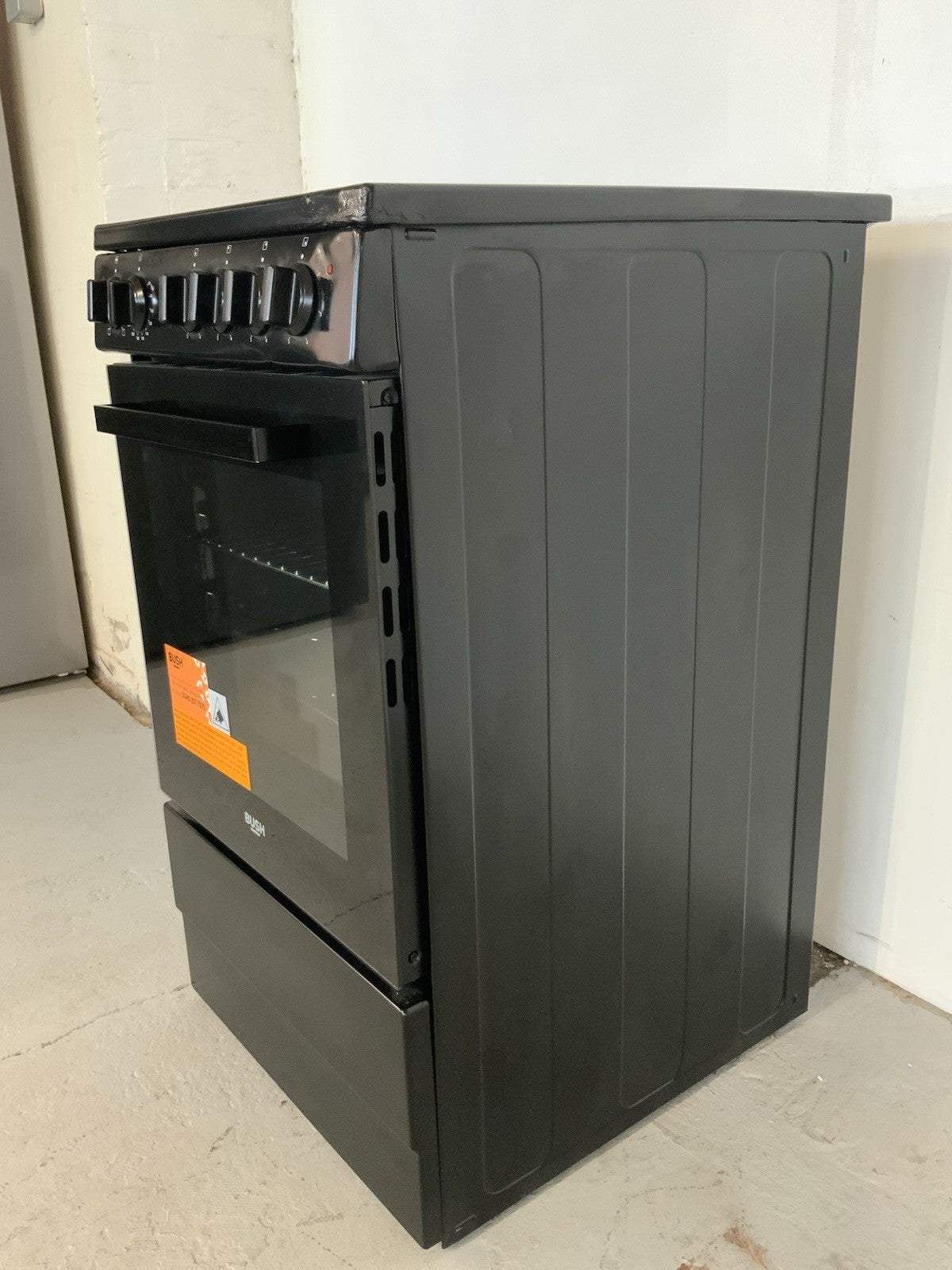 New Graded Black Bush BESAW50B 50cm Electric Single Cooker RRP£239 - L77