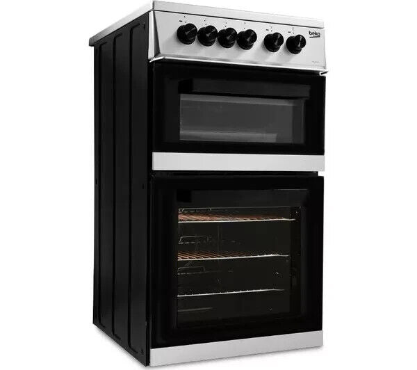 New Graded Silver Beko KDC5422AS  50 cm Electric Ceramic Cooker - RRP£399 W16