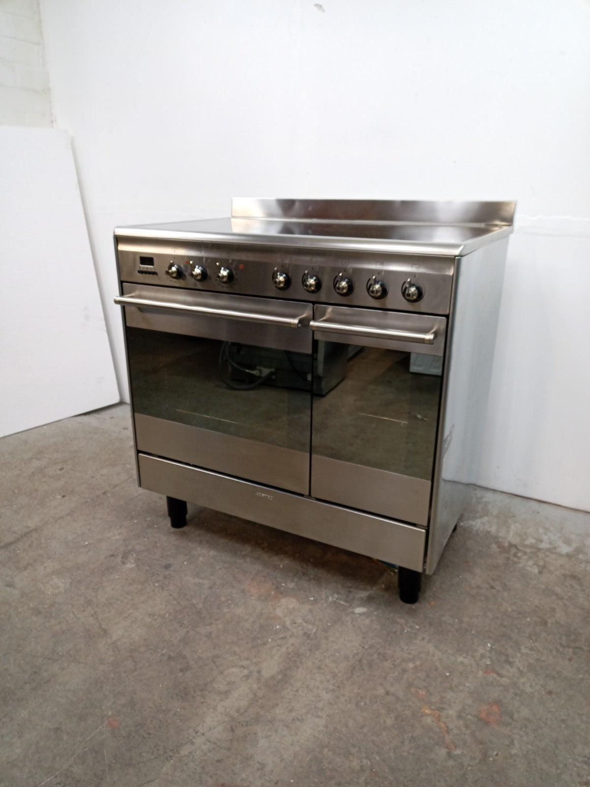 Graded Smeg SUK92CMX9 90cm Electric Range Cooker Induction RRP£1999 S66
