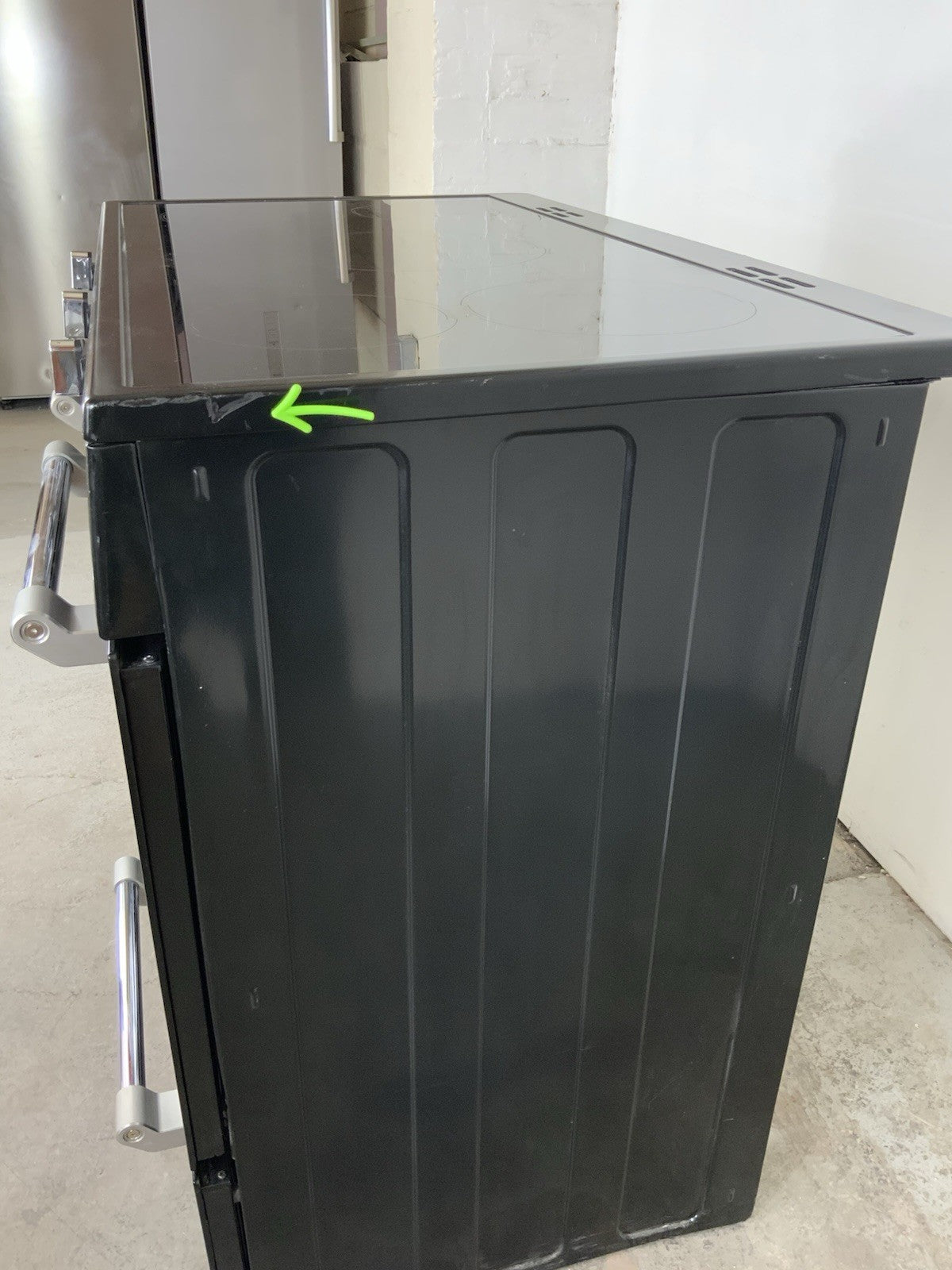 New Graded Black Leisure Cookmaster CK100D210K Range Cooker 100cm RRP £1598 F76