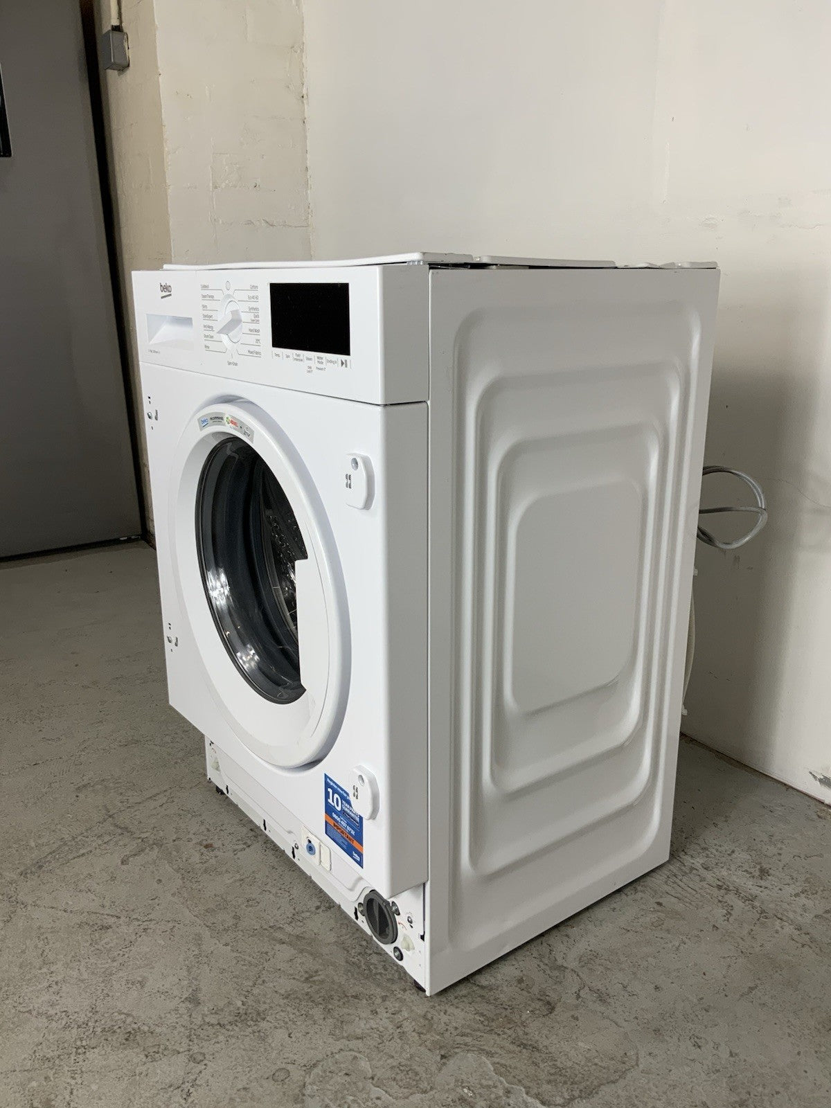 New Graded Beko WTIK72121 Integrated 7 kg 1200 Spin Washing Machine Y31