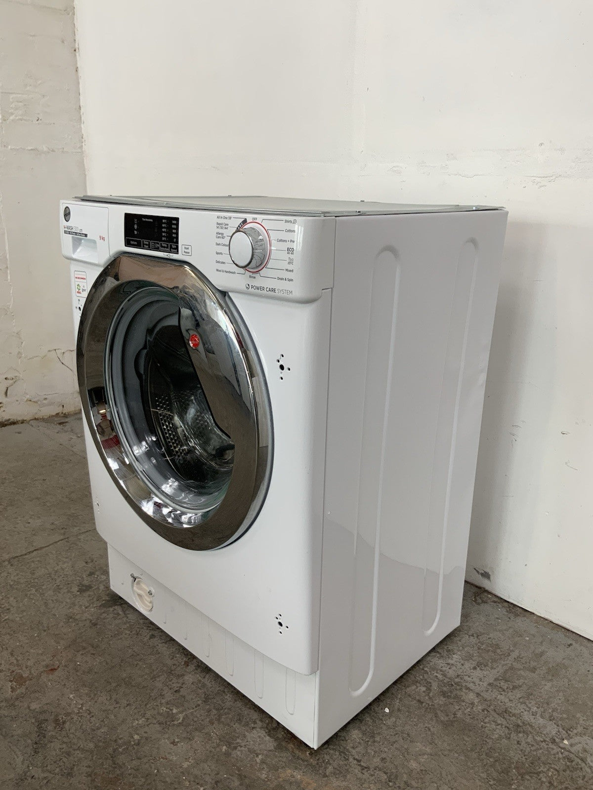 New Graded Hoover HBWS 49D1ACE 9KG Integrated Washing Machine  RRP £539 K13