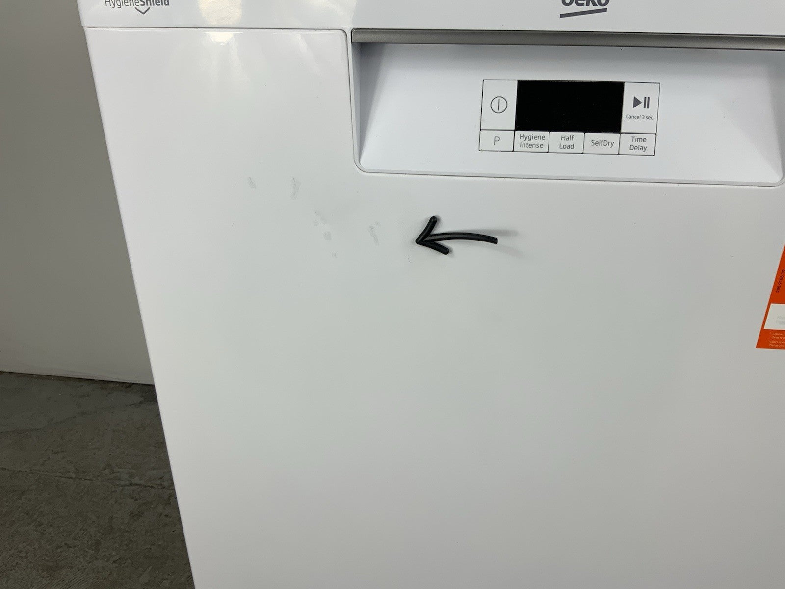 New Graded White BEKO BDFN15420W Pro HygieneIntense  Full-size Dishwasher F48