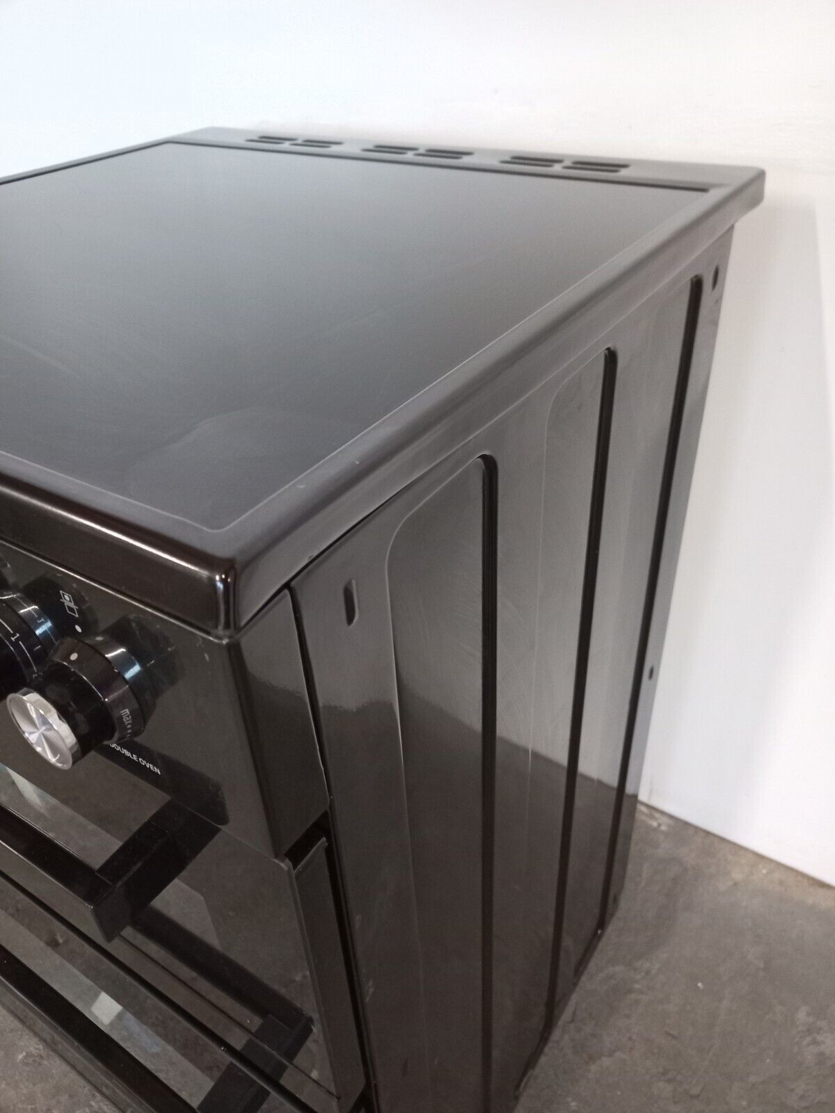 New Graded Black  Beko EDC634K  60cm Electric Double Cooker RRP£459 - UK Del X13