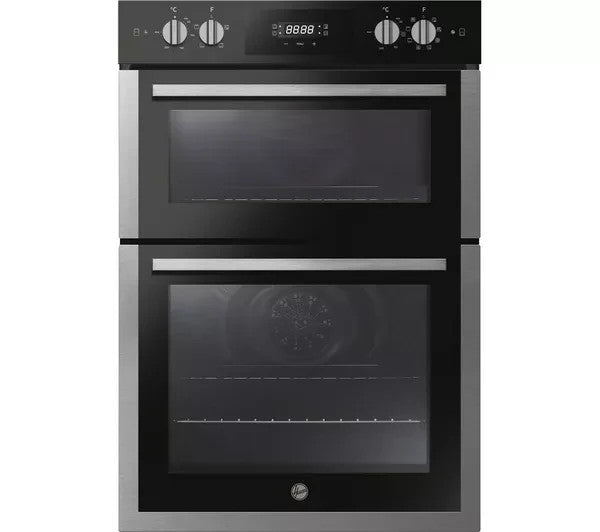 New Graded Hoover HO9DC3UB308BI Built In Electric Double Oven RRP£439 A1