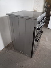 New Graded Silver Beko XTC611S 60cm Electric Ceramic Cooker RRP£479 - UK Del J15
