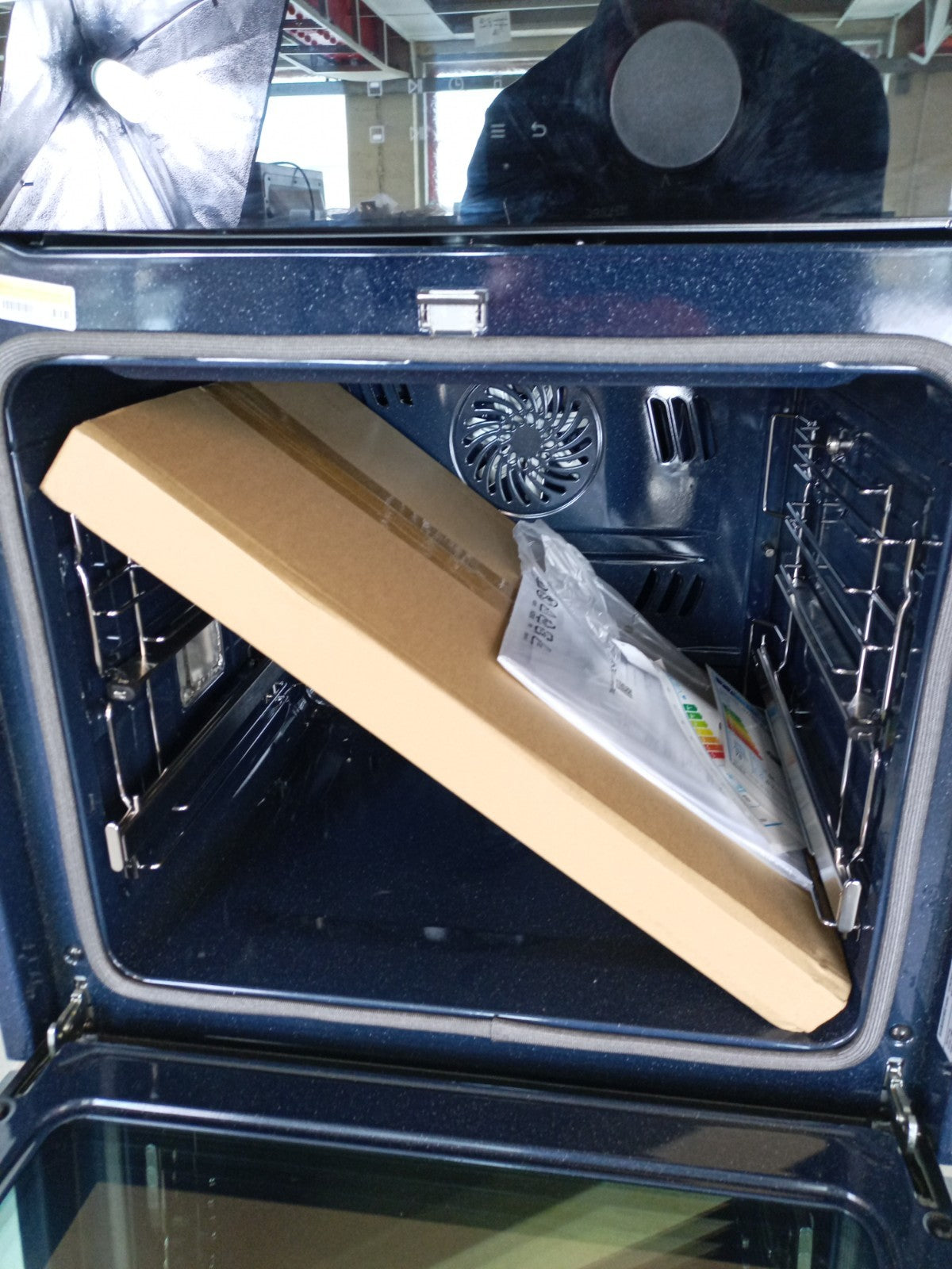 New Graded Black Samsung NV7B5750TAK  Dual Cook Single Oven RRP£869 Y12