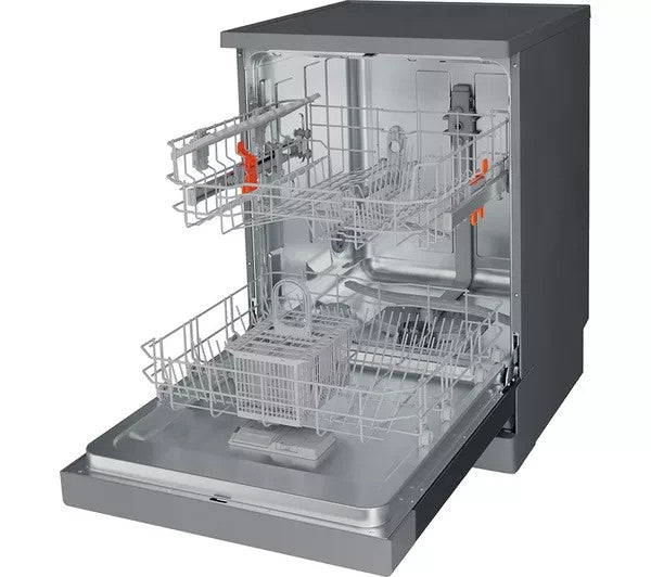 New Graded S/Steel Hotpoint H2FHL626XUK  Full Size Dishwasher RRP£349 E90