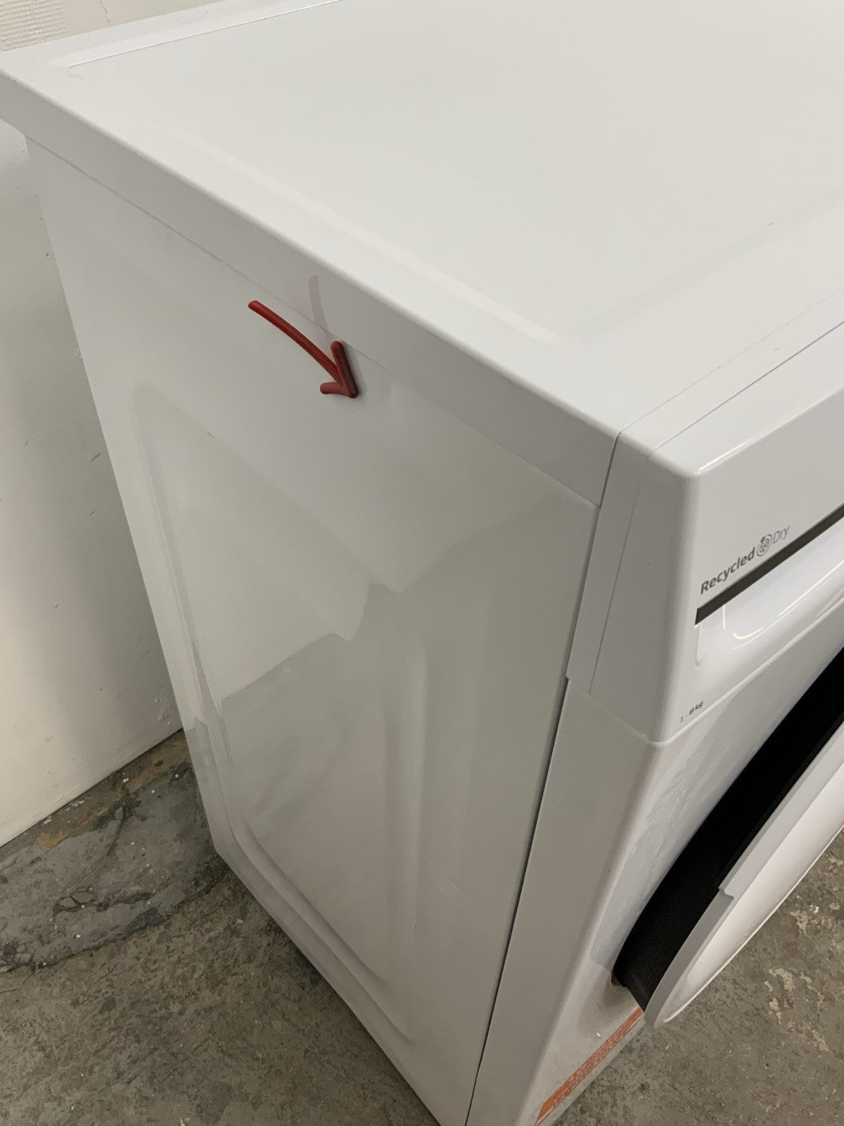 New Graded  Beko BMN3T3823W 8kg Heat Pump Tumble Dryer - Whiter RRP£399 R23