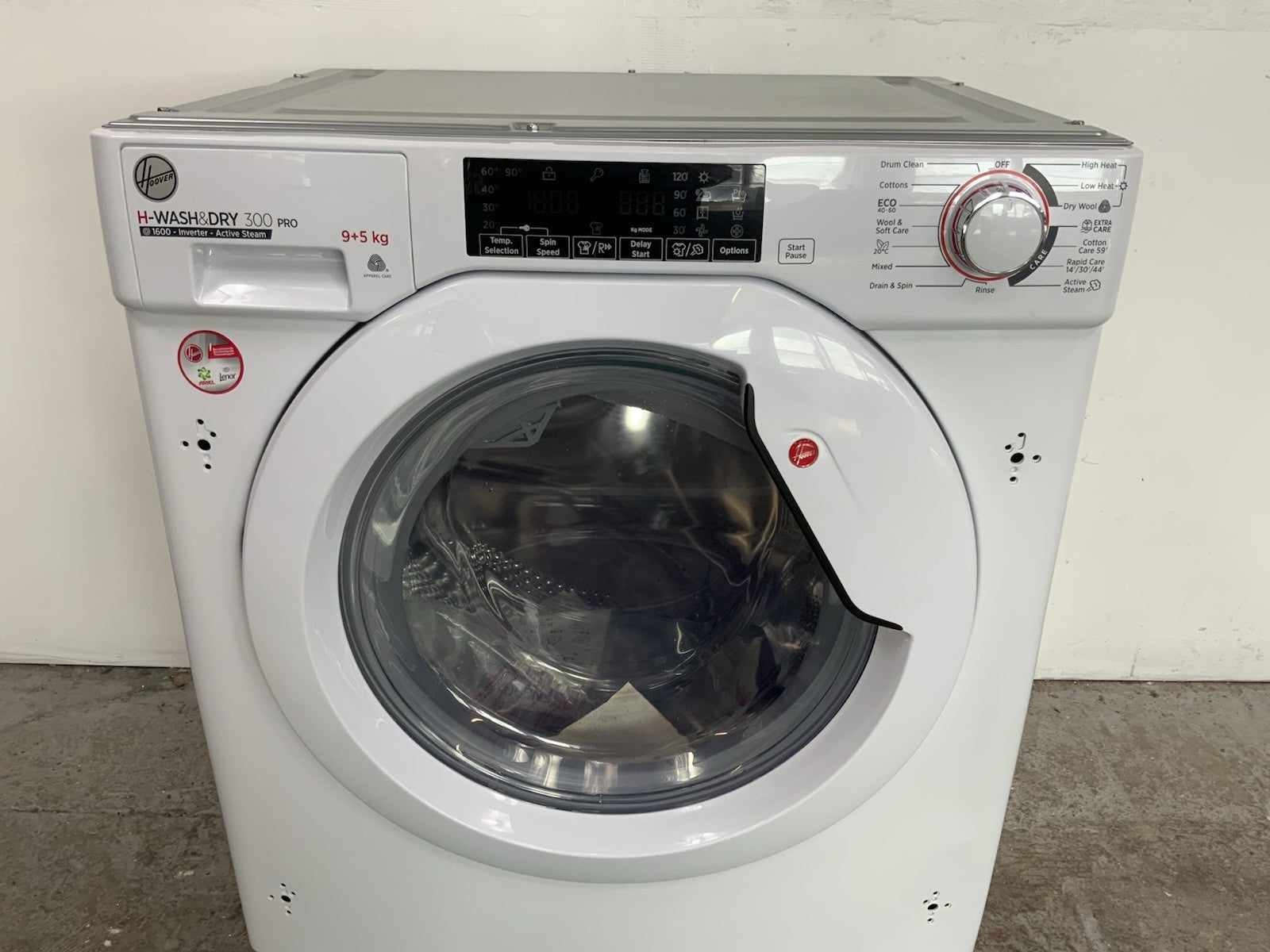New Graded Hoover Washer dryer H-WASH & DRY 300 PRO HBDOS 695TMET-80 K45