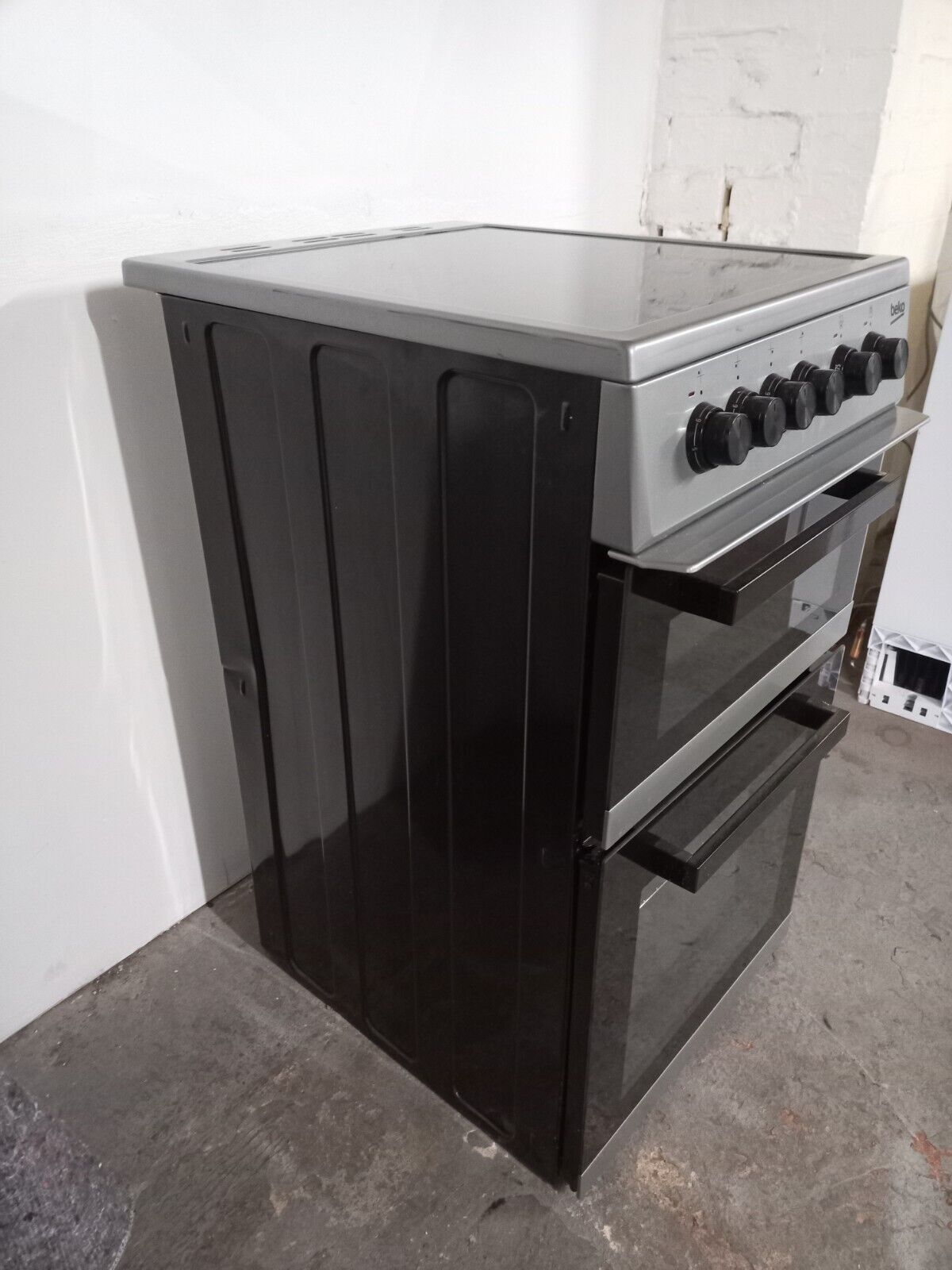 New Graded Silver Beko KDC5422AS  50 cm Electric Ceramic Cooker - RRP£399 W16