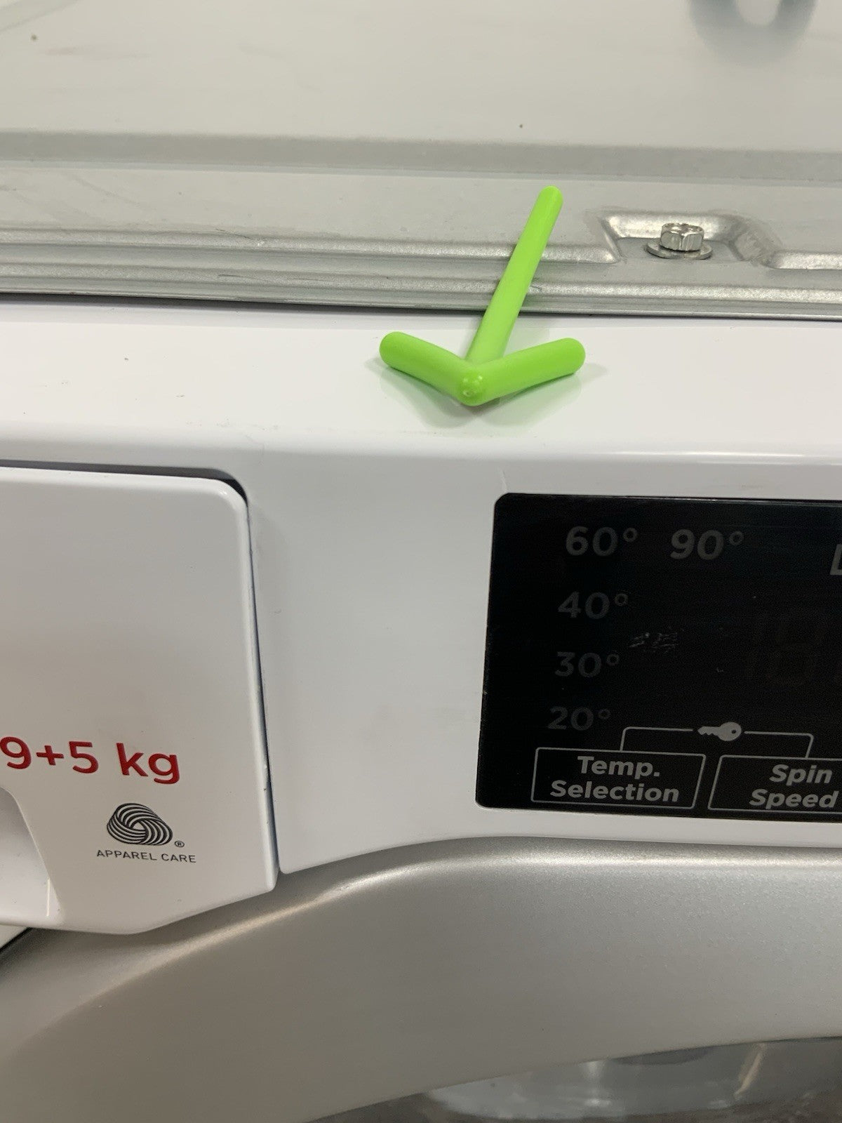 New Graded HOOVER HBWOS69TAME Integrated 9 kg 1600 Washing Machine RRP£549 K4