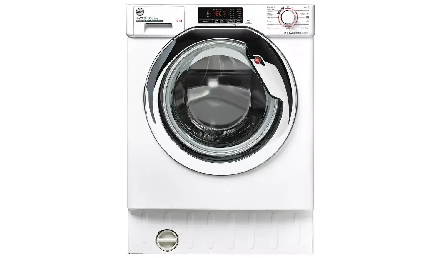 New Graded Hoover HBWS 49D1ACE 9KG Integrated Washing Machine  RRP £539 K13