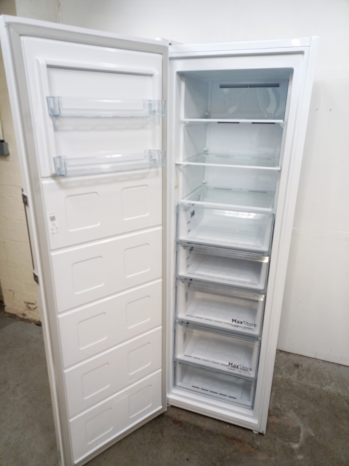 New Graded Beko FNP4686W Frost Free Freezer Suit Outbuildings--RRP £579 H19