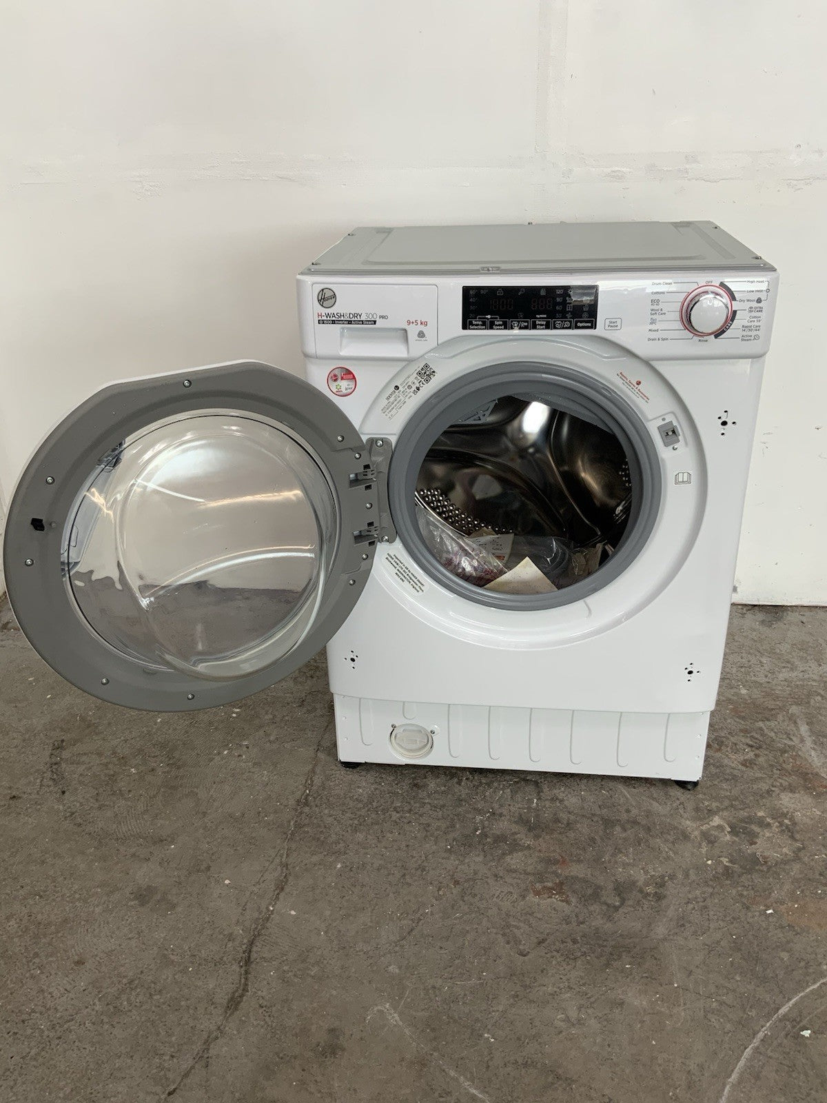 New Graded Hoover Washer dryer H-WASH & DRY 300 PRO HBDOS 695TMET-80 K45