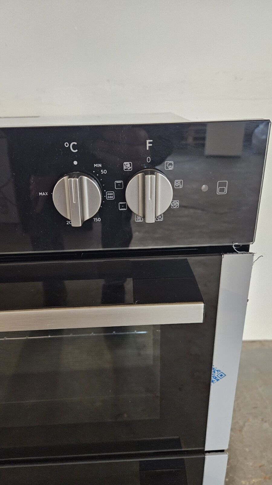 New Graded  HOOVER HO9DC3UB308BI Electric Built-in Double Oven RRP £429 (A1)