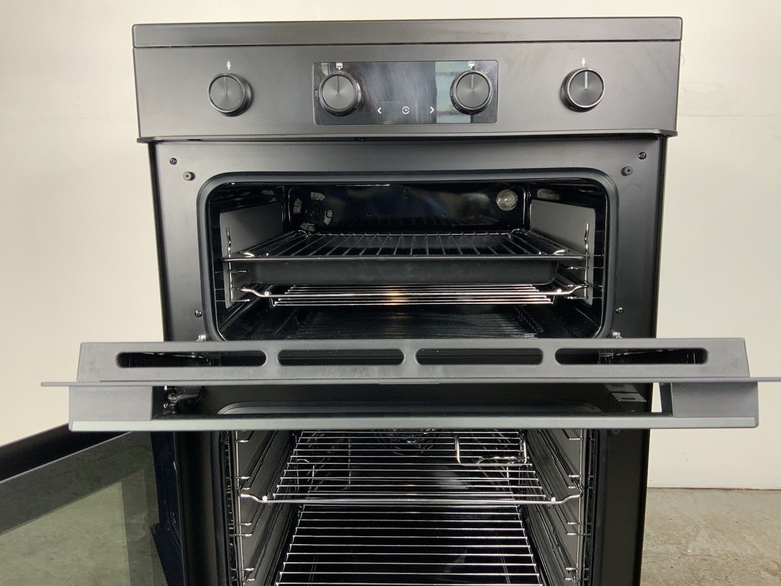New Graded Hisense Hi6 Max HDCEIT6C20B 60cm Double Oven Electric Cooker F56