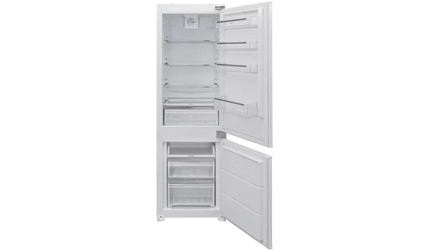 New Graded Bush BIE7030FF Integrated 70/30 Fridge Freezer RRP£399- White P70