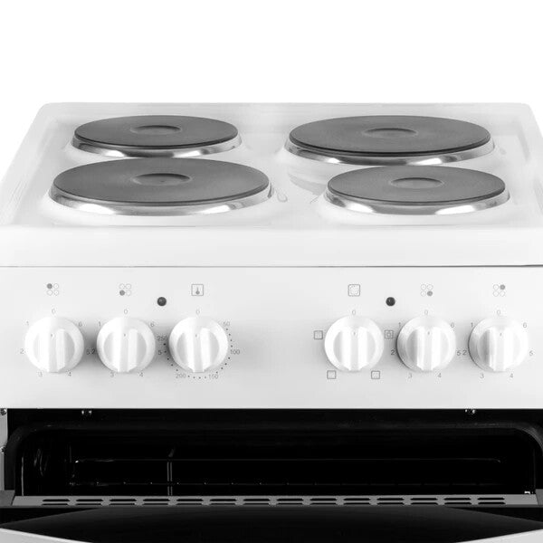 New Graded White SIA ESXB50W 50cm Electric Single Cooker RRP£345 -L24