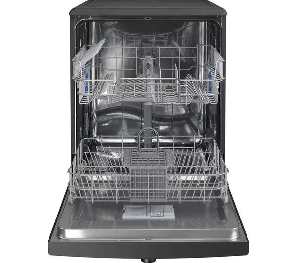 New Graded Black Indesit D2FHK26BUK  Full Size Dishwasher RRP£299 F43