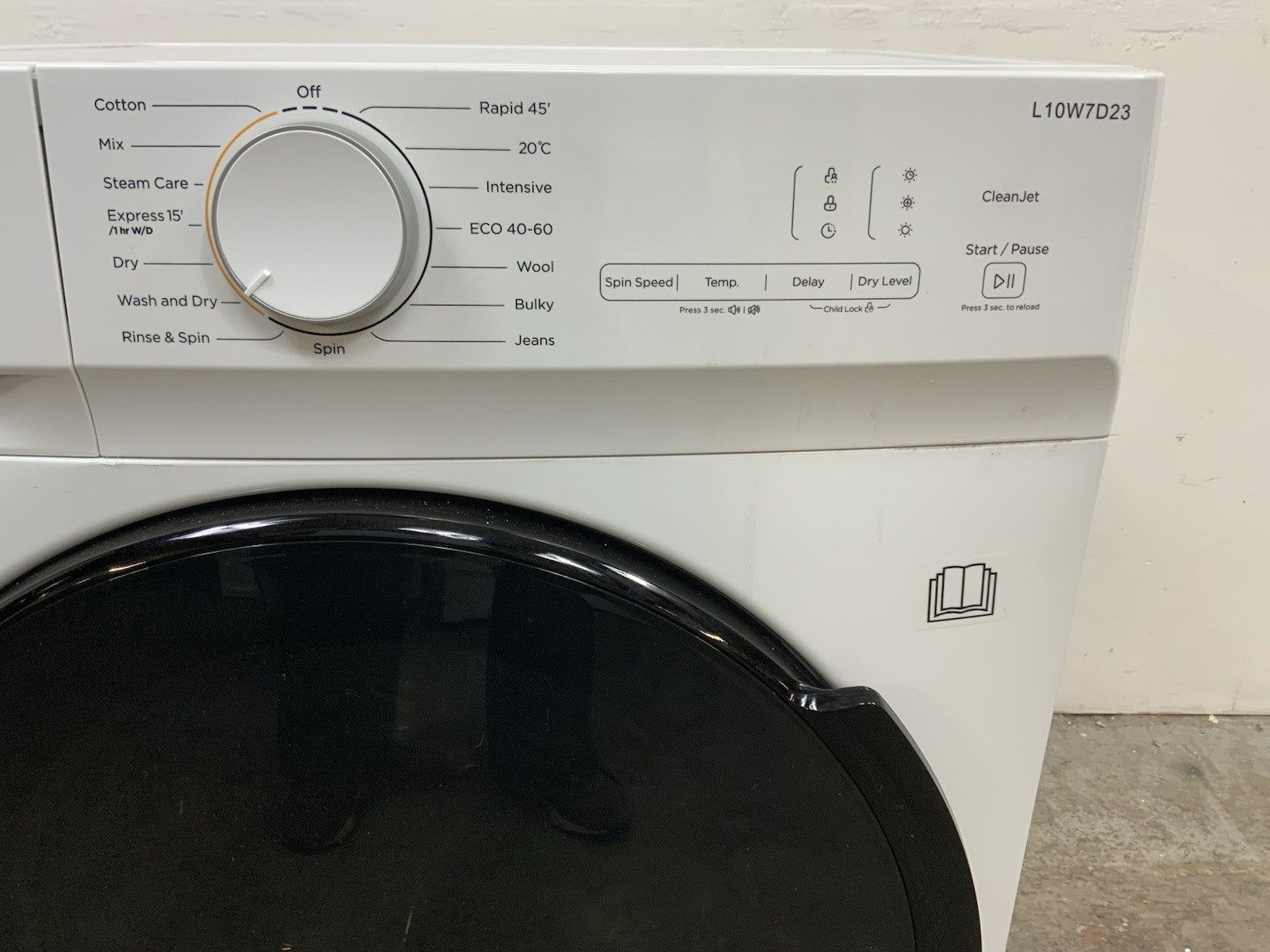New Graded LOGIK L10W7D23 10 kg Washer Dryer - White RRP £429 P57