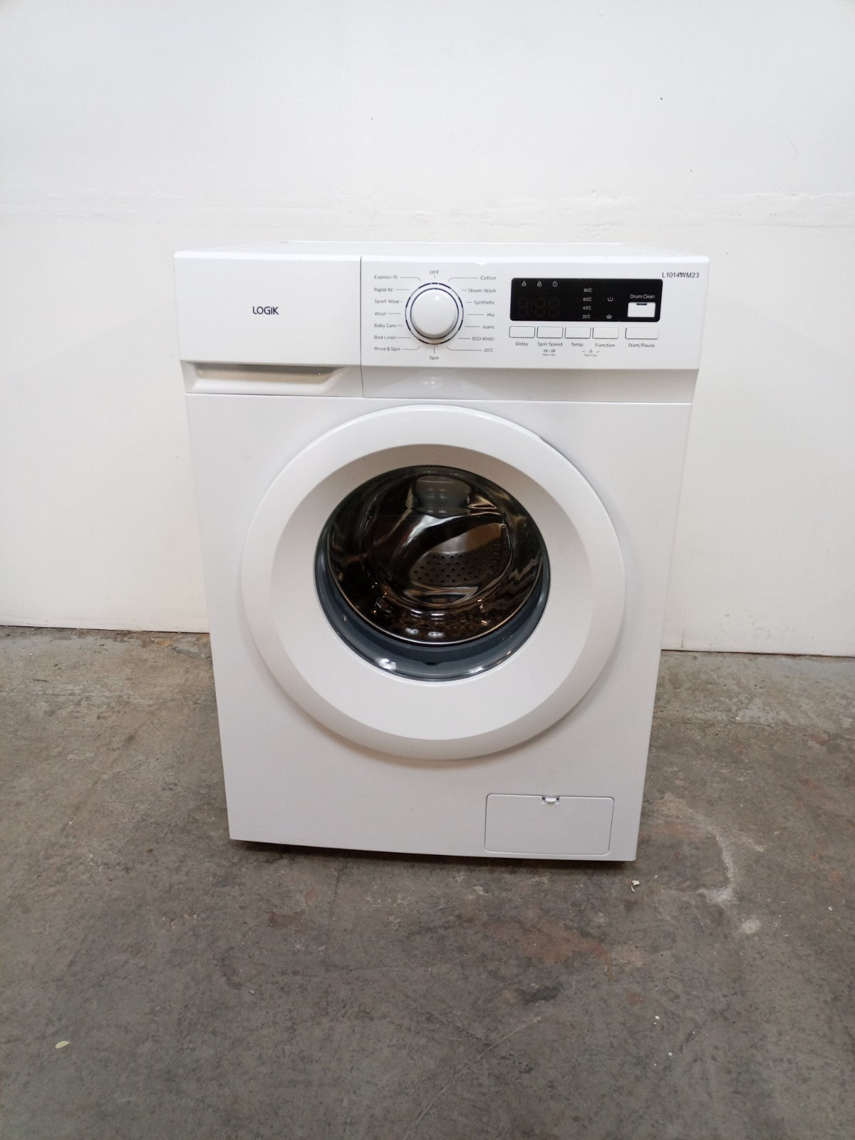 New Graded Logik L1014WM23 10kg Washing Machine 1400 Spin RRP£299 C9