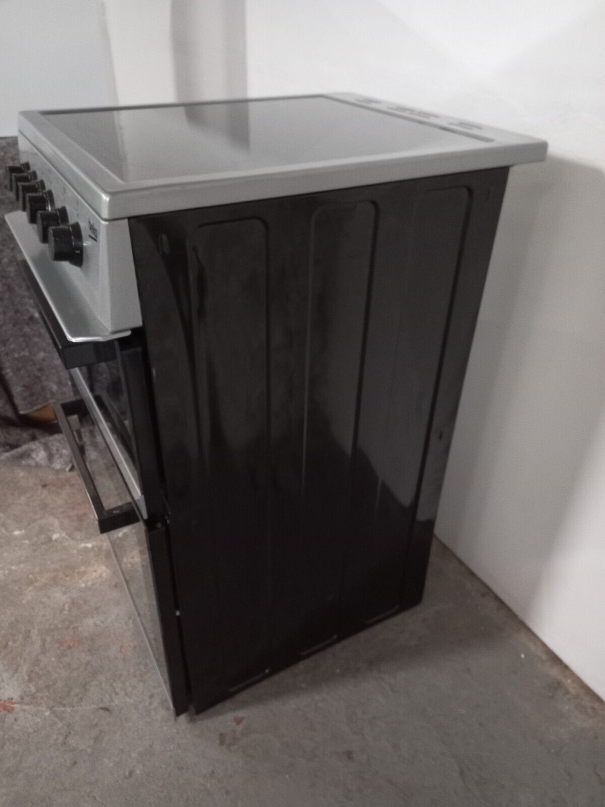 New Graded Silver Beko KDC5422AS  50 cm Electric Ceramic Cooker - RRP£399 W16