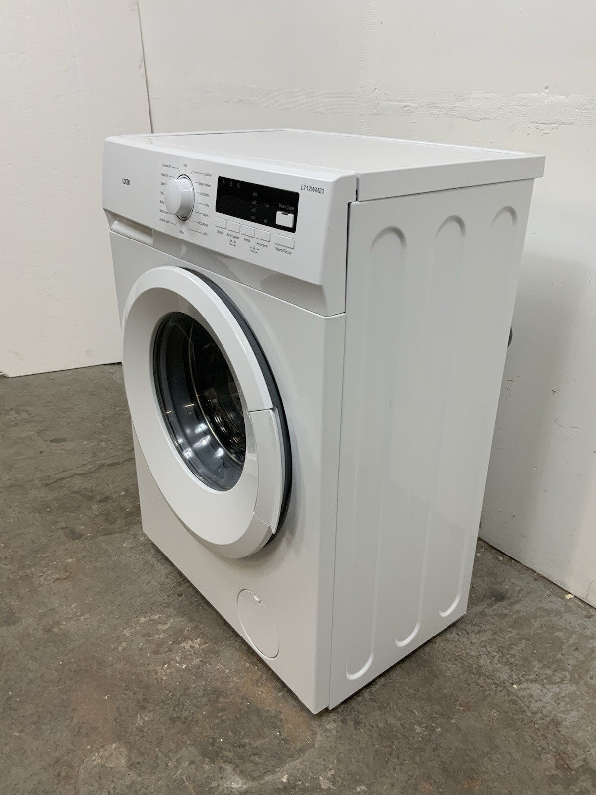 New Graded LOGIK L712WM23 7 kg 1200 Spin Washing Machine - White RRP£239 P65