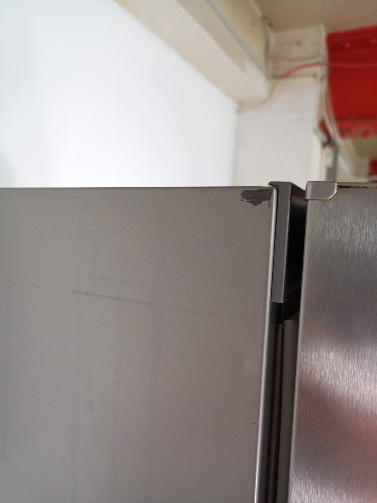 Extra Large Silver Siemens GS36DB12VG Frost Free Freezer With Ice Maker E66