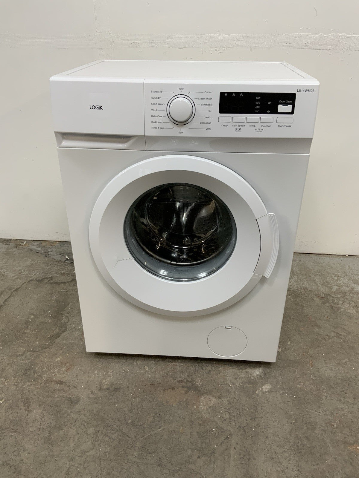 New Graded LOGIK L712WM23 7 kg 1200 Spin Washing Machine - White RRP£239 P38