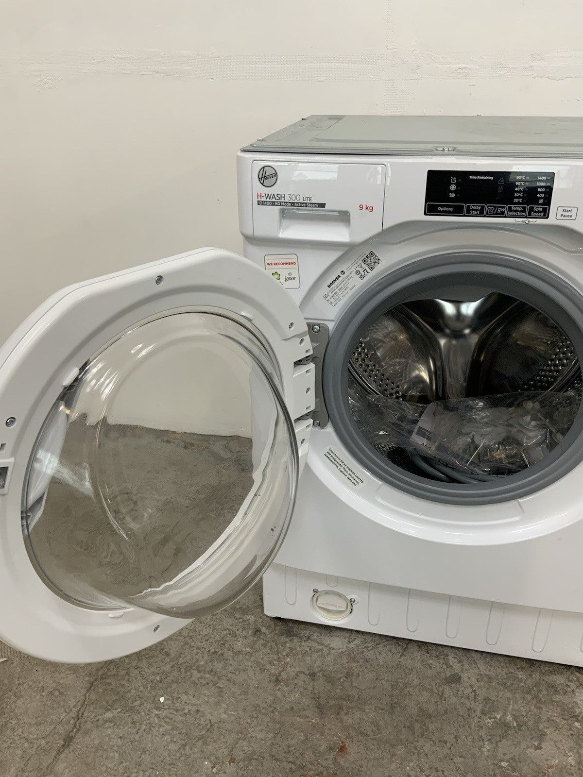 New Graded Hoover Washing machine H-WASH 300 LITE HBWS 49D1W4-80 K7
