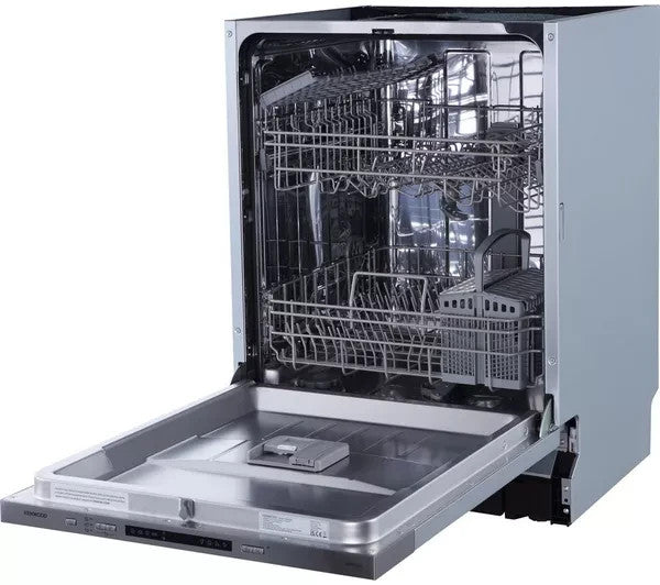 New Graded KENWOOD KID60S23 Full-size Fully Integrated Dishwasher RRP £299 K51