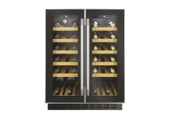 New Graded Hoover HWCB60DD UK 38 Bottle 60 cm Wine Cooler  RRP£699  Z25