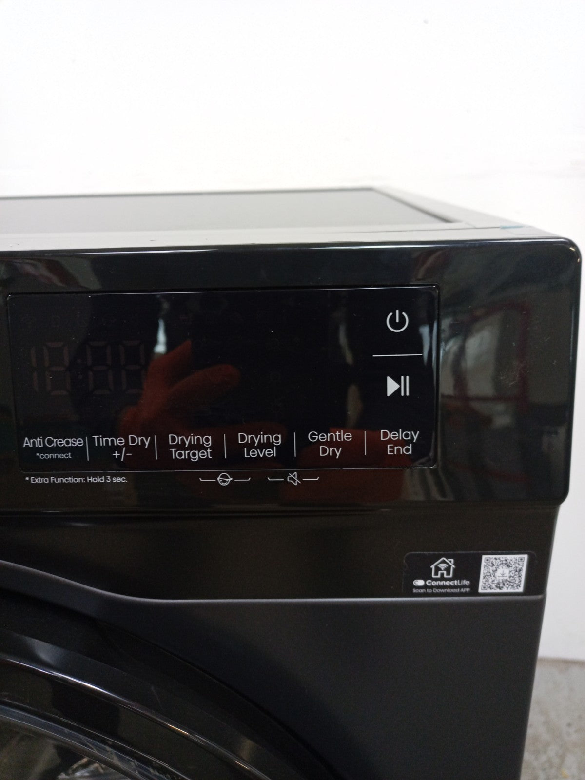 New Boxed Hisense DH3S902BB3 9Kg Heat Pump Dryer A+++ Black RRP£549 M23