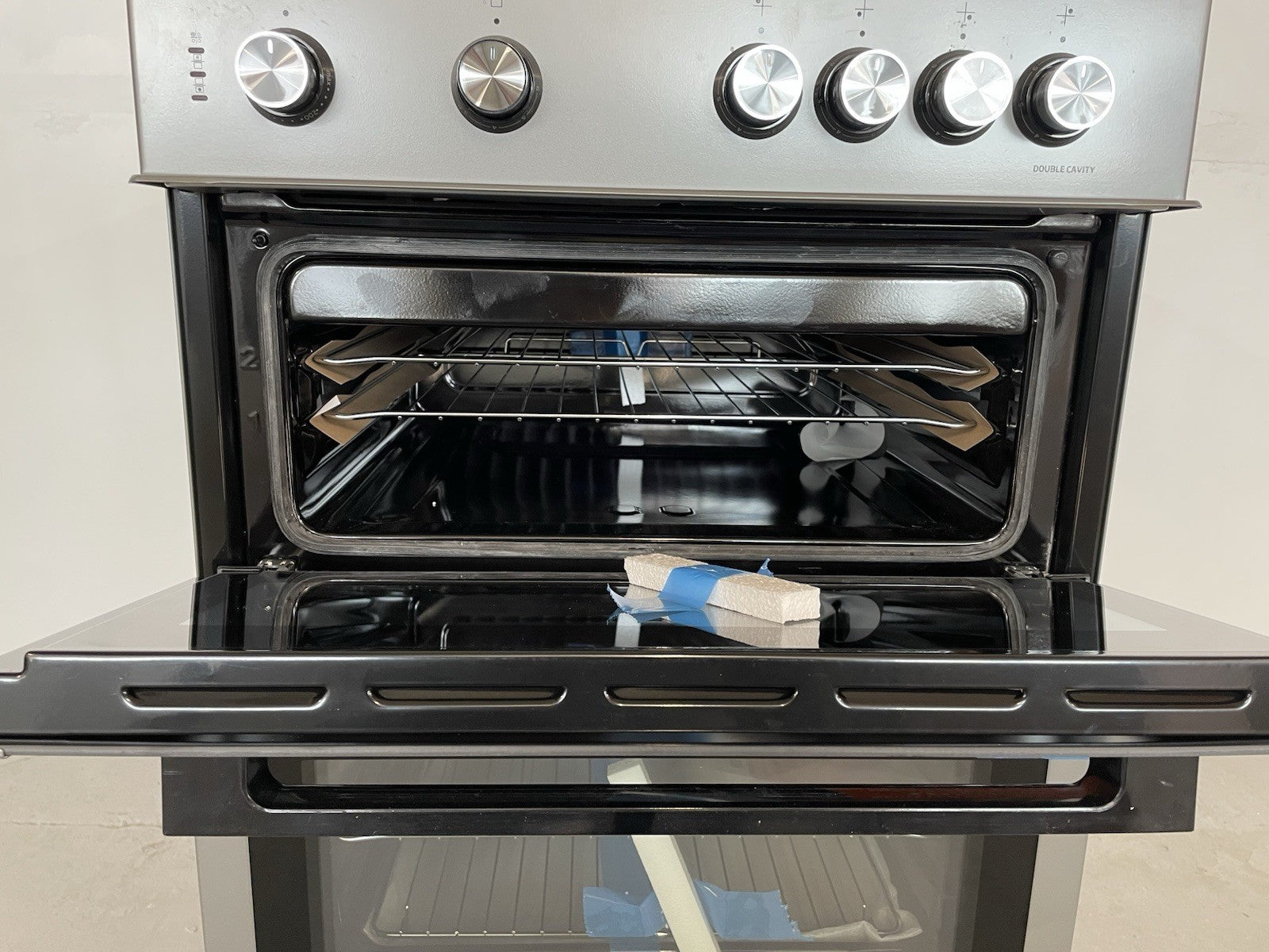 New Graded Silver Beko XTC611S 60cm Electric Ceramic Cooker RRP£499 - UK Del L73
