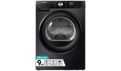 New Boxed Hisense DH3S902BB3 9Kg Heat Pump Dryer A+++ Black RRP£549 M23