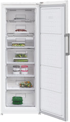 New Graded Beko FNM4671P Tall 256 ltr Freezer RRP £529 Suitable Outbuilding M29
