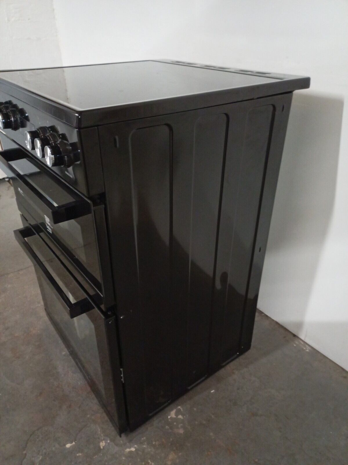 New Graded Black  Beko KDC653K 60cm Electric Double Cooker RRP£469 - UK Del S25
