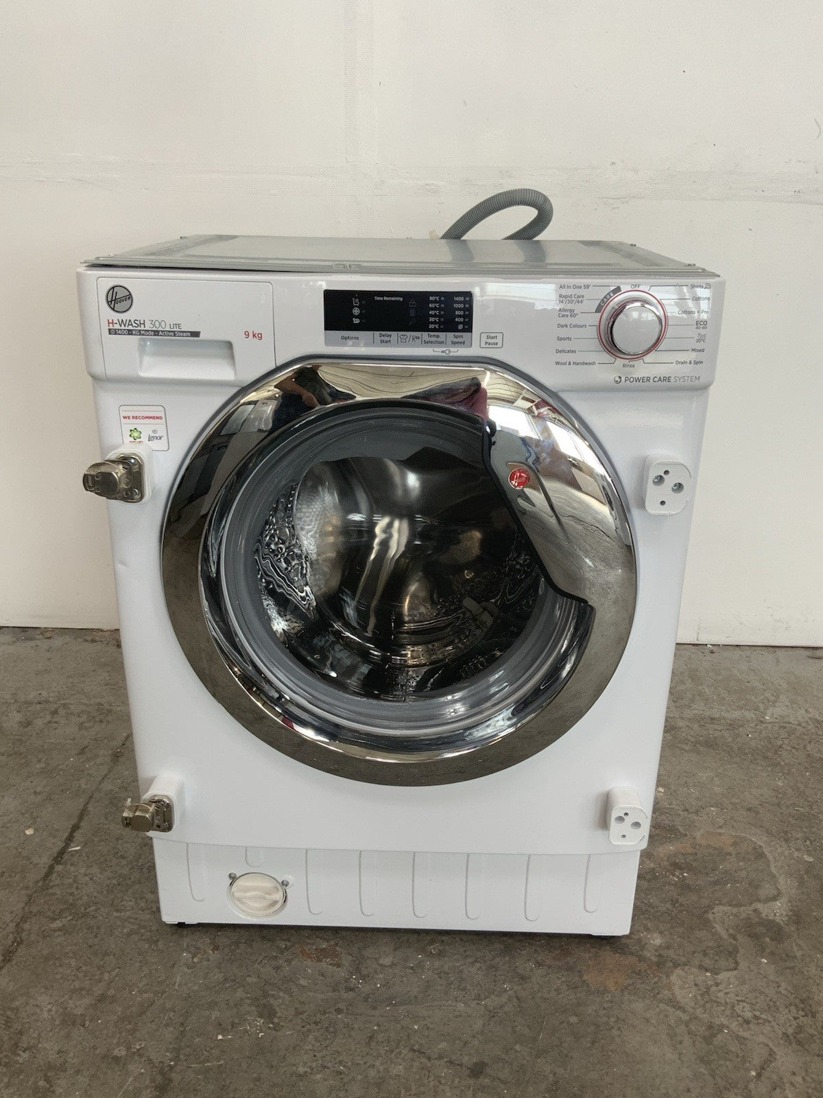 New Graded Hoover H-WASH 300 LITE HBWS49D2ACE-80 Washing Machine  RRP £539 K25