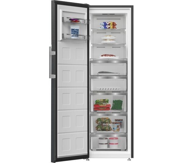 New Graded Grundig GFNEP5686PZ Frost Free Freezer Suit Outbuildings-RRP £649! X8